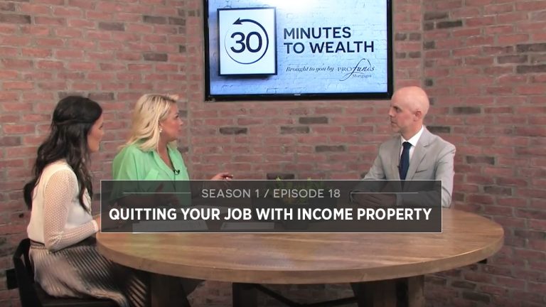 S1 E18 - Quitting Your Job with Income Property